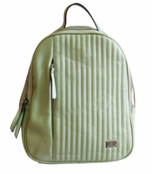 Τσάντα Πλάτης Bag to Bag συνθετικό δέρμα Πράσινο χρώμα
