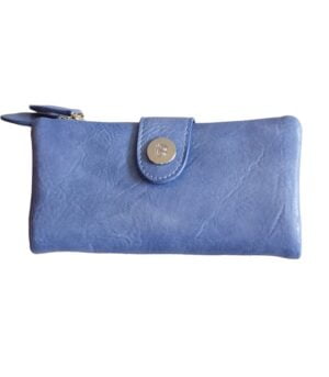 Γυναικείο Πορτοφόλι Bag to Bag συνθετικό δέρμα Μπλέ χρώμα