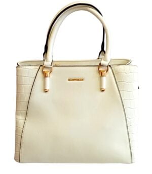 Τσάντα Bag to Bag συνθετικό δέρμα Λευκό χρώμα