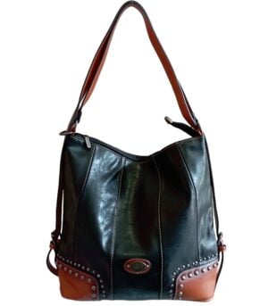 Τσάντα Bag to Bag συνθετικό δέρμα Μαύρο χρώμα