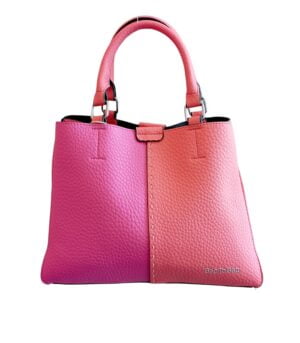 Τσάντα Bag to Bag συνθετικό δέρμα Κοραλί-Φούξια χρώμα
