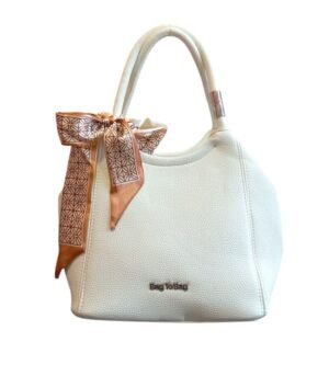 Τσάντα Bag to Bag συνθετικό δέρμα Λευκό χρώμα