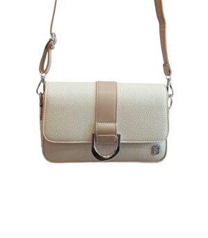 Τσαντάκι χιαστί Bag to Bag συνθετικό δέρμα Μπεζ χρώμα