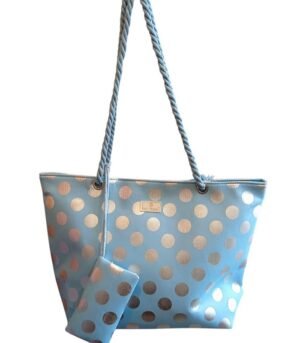Τσάντα Θαλάσσης Bag to Bag Υφασμάτινη (Καραβόπανο) γαλάζιο χρώμα