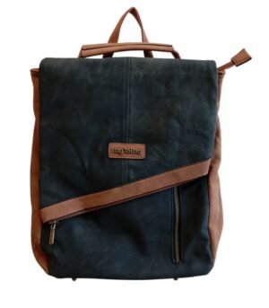 Τσάντα Πλάτης Bag to Bag συνθετικό δέρμα Μαύρο χρώμα
