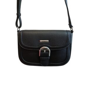Τσαντάκι χιαστί Bag to Bag συνθετικό δέρμα Μαύρο χρώμα