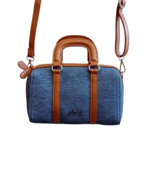 Τσαντάκι χιαστί Bag to Bag συνθετικό δέρμα Μπλέ χρώμα