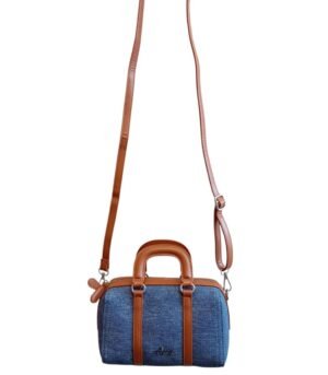 Τσαντάκι χιαστί Bag to Bag συνθετικό δέρμα Μπλέ χρώμα
