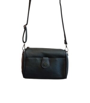 Τσαντάκι χιαστί Bag to Bag συνθετικό δέρμα Μαύρο χρώμα