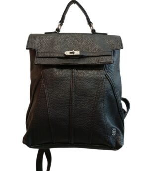Τσάντα Πλάτης Bag to Bag συνθετικό δέρμα Μαύρο χρώμα