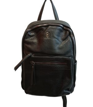 Τσάντα Πλάτης Bag to Bag συνθετικό δέρμα Μαύρο χρώμα