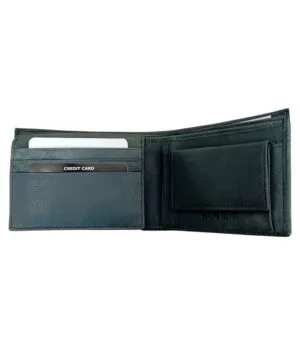 Ανδρικό δερμάτινο Πορτοφόλι Daston RFID Μπλέ