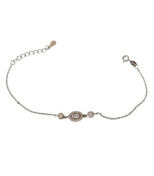 Βραχιόλι Ασήμι Β925 με ζιργκόν