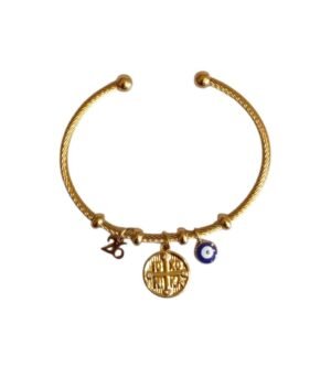 Βραχιόλι Ατσάλι Γούρι 2026 Χρυσό