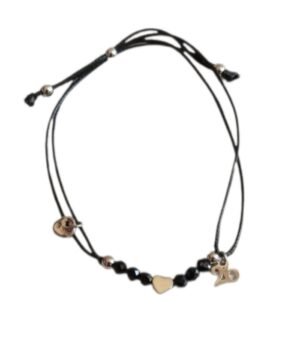 Βραχιόλι Ατσάλι Γούρι 2026 Ασημί χρώμα