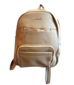 Τσάντα Πλάτης Bag to Bag συνθετικό δέρμα Μπεζ χρώμα