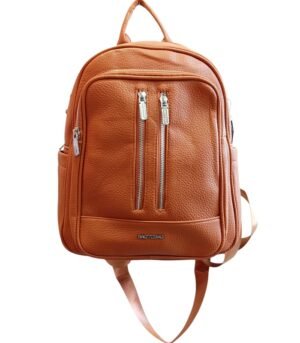 Τσάντα Πλάτης Bag to Bag συνθετικό δέρμα Καφέ χρώμα