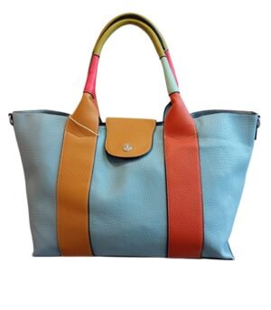 Τσάντα Bag to Bag συνθετικό δέρμα Μπλέ-Γαλάζιο χρώμα