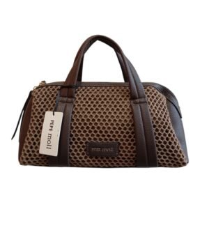 Τσάντα Pepe Moll συνθετικό δέρμα Καφέ χρώμα