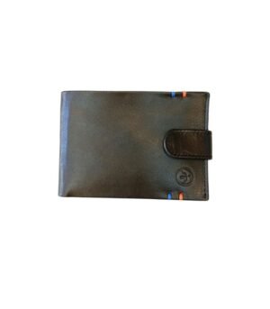 Ανδρικό δερμάτινο Πορτοφόλι Daston RFID Μαύρο