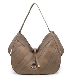 Τσάντα Bag to Bag συνθετικό δέρμα Πούρο/Taupe χρώμα