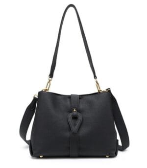 Τσάντα Bag to Bag συνθετικό δέρμα Μαύρο χρώμα