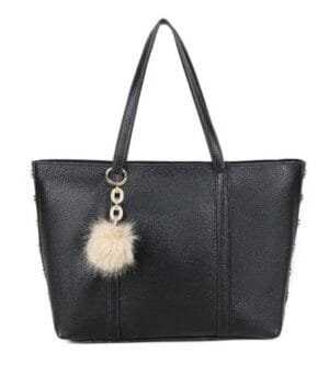 Τσάντα Bag to Bag συνθετικό δέρμα Μαύρο χρώμα