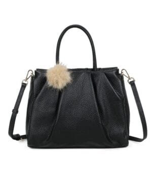 Τσάντα Bag to Bag συνθετικό δέρμα Μαύρο χρώμα