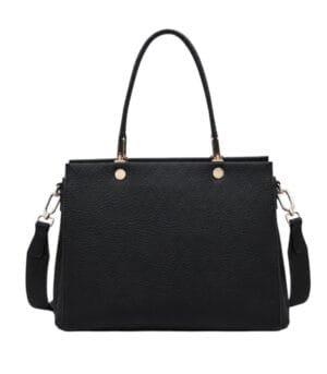 Τσάντα Bag to Bag συνθετικό δέρμα Μαύρο χρώμα