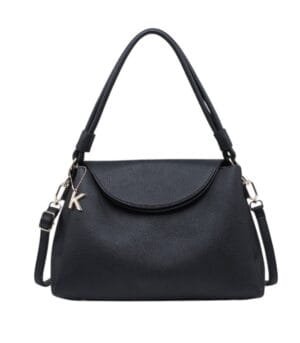 Τσάντα Bag to Bag συνθετικό δέρμα Μαύρο χρώμα
