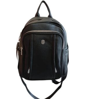 Τσάντα πλάτης Bag to Bag συνθετικό δέρμα Μαύρο χρώμα