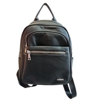 Τσάντα πλάτης Bag to Bag συνθετικό δέρμα Μαύρο χρώμα