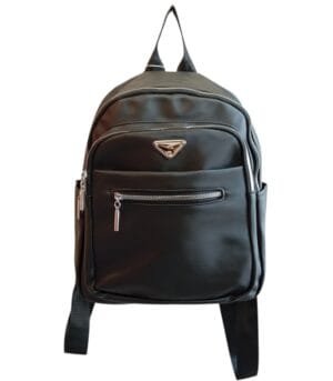 Τσάντα πλάτης Bag to Bag συνθετικό δέρμα Μαύρο χρώμα