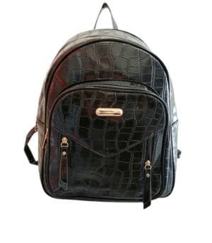 Τσάντα πλάτης Bag to Bag συνθετικό δέρμα Μαύρο χρώμα