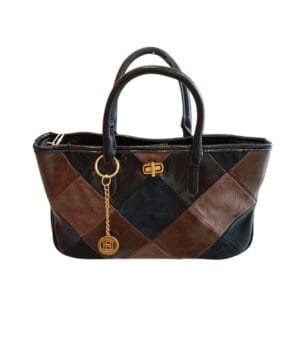 Τσάντα Bag to Bag συνθετικό δέρμα Μαύρο χρώμα