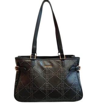 Τσάντα Bag to Bag συνθετικό δέρμα Μαύρο χρώμα