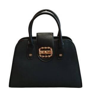 Τσάντα Bag to Bag συνθετικό δέρμα Μαύρο χρώμα