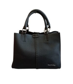 Τσάντα Bag to Bag συνθετικό δέρμα Μαύρο χρώμα