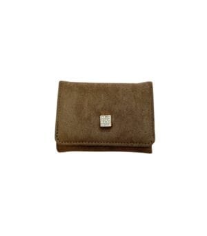 Γυναικείο Πορτοφόλι Bag to Bag συνθετικό δέρμα-σουέτ Πράσινο σκούρο χρώμα