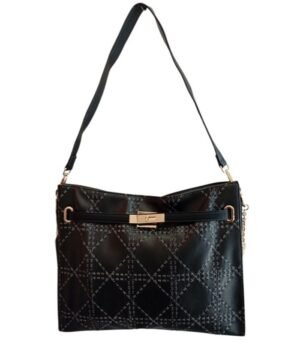 Τσάντα Bag to Bag συνθετικό δέρμα Μαύρο χρώμα